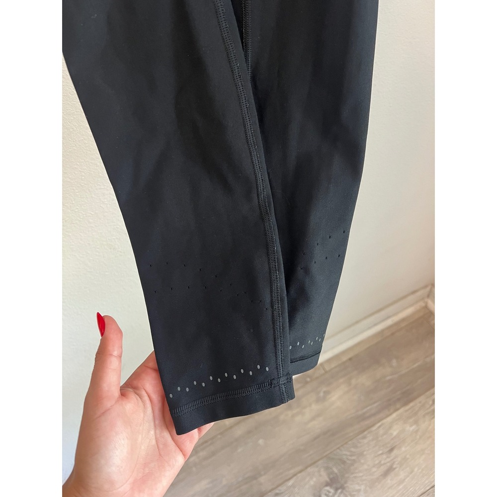 Lululemon Black High Rise Workout Leggings Athleisure‎ Activewear - Picture 2 of 6